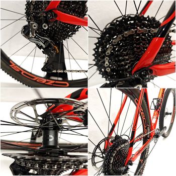 Used Cannondale F-Si Black Inc. 2017 2017 Mountainbike, Red, 27.5 — image 7 of 12