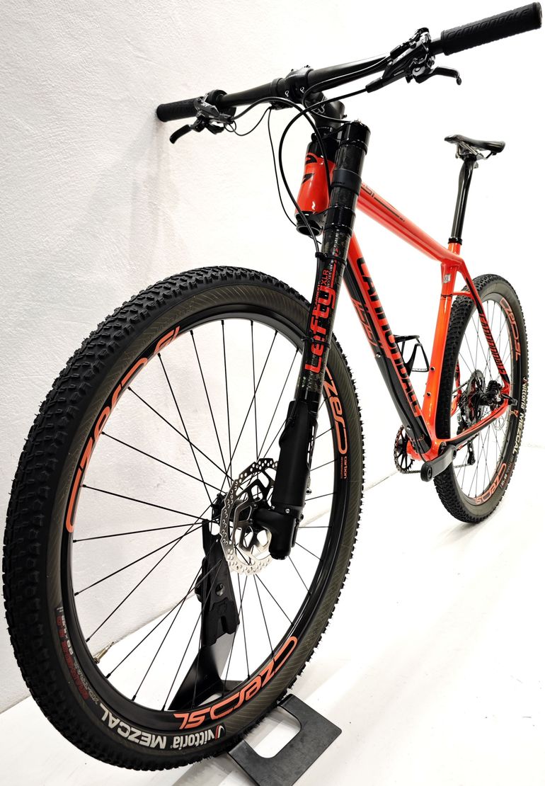 Used Cannondale F-Si Black Inc. 2017 2017 Mountainbike, Red, 27.5 — image 3 of 12