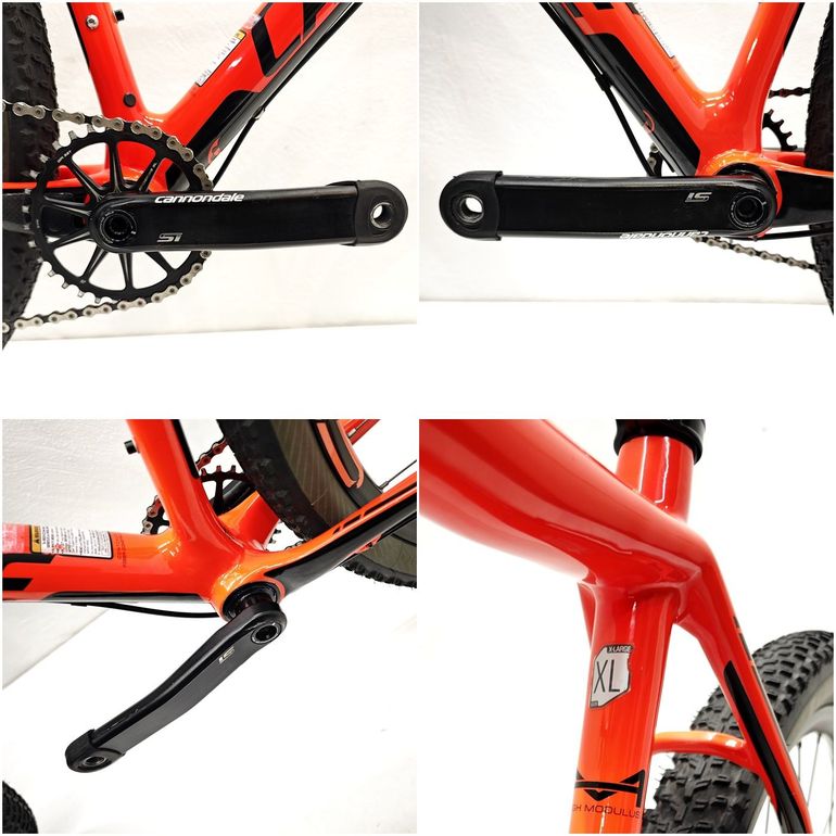 Used Cannondale F-Si Black Inc. 2017 2017 Mountainbike, Red, 27.5 — image 9 of 12
