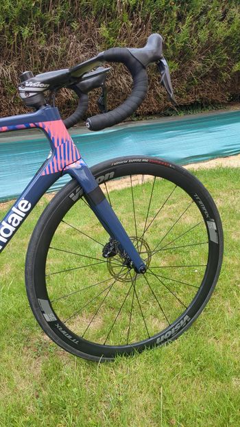 Used Cannondale SuperSix EVO Hi-MOD Disc Dura-Ace Di2 2021 2021 Road & Gravel, Violett — image 6 of 15