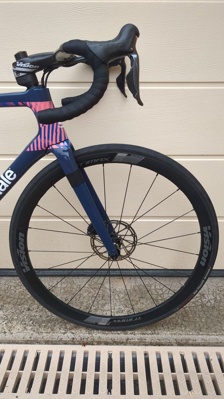Used Cannondale SuperSix EVO Hi-MOD Disc Dura-Ace Di2 2021 2021 Road & Gravel, Violett — image 2 of 15