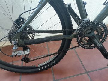 Kona Cinder cone Shimano Deore 2005 Mountainbike usato, Verde — immagine 3 di 3