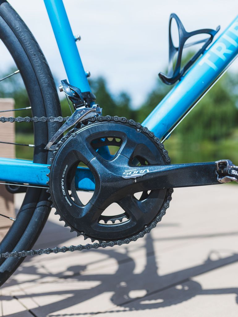 Used TRIBAN RC500 2021 2021 Road & Gravel, Blue — image 7 of 16