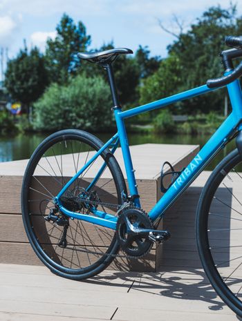 Used TRIBAN RC500 2021 2021 Road & Gravel, Blue — image 2 of 16