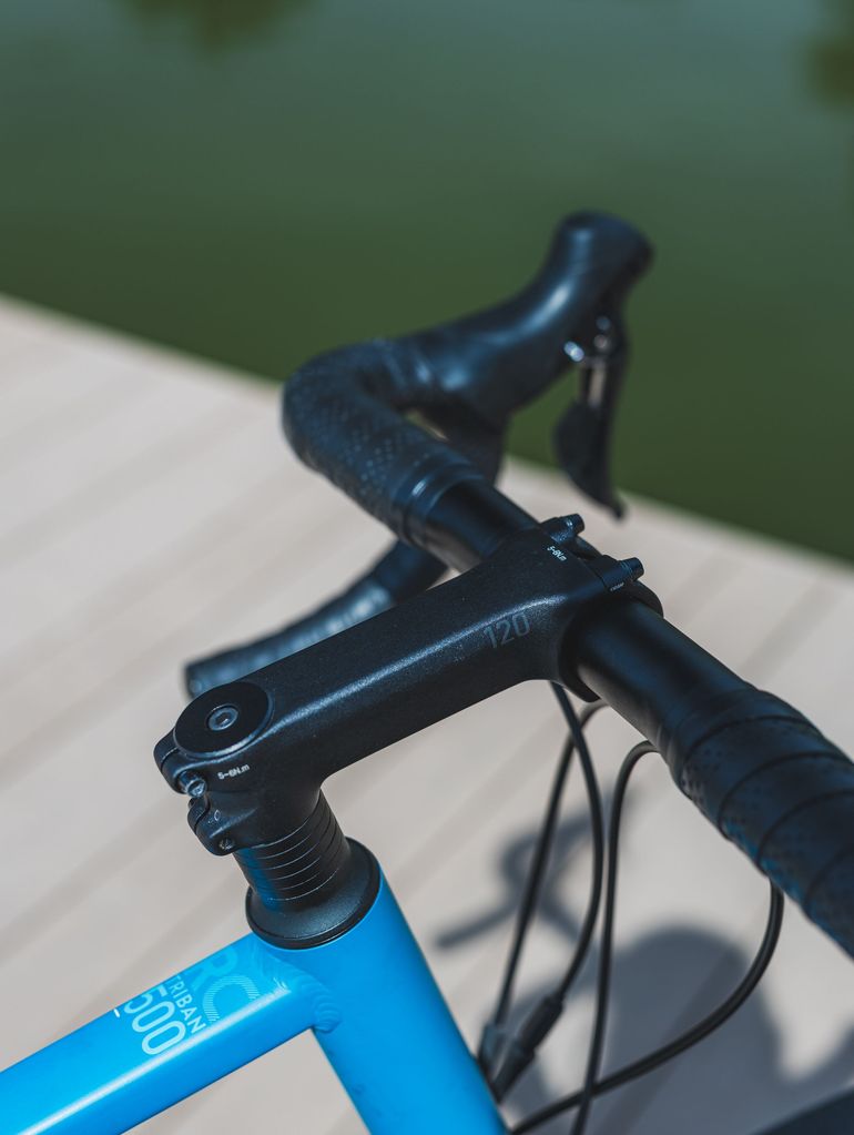 Used TRIBAN RC500 2021 2021 Road & Gravel, Blue — image 10 of 16