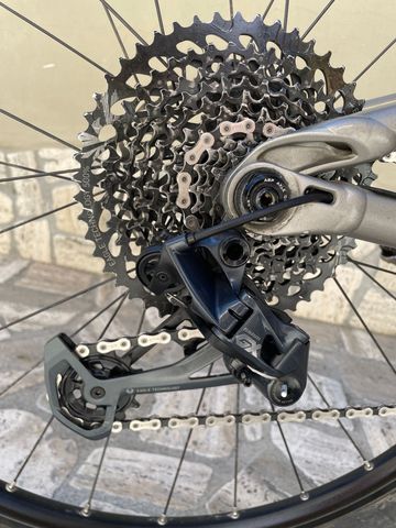 Gebrauchtes Trek Top fuel SRAM GX 2019 Mountainbike, Hellgrau — Bild 3 von 13