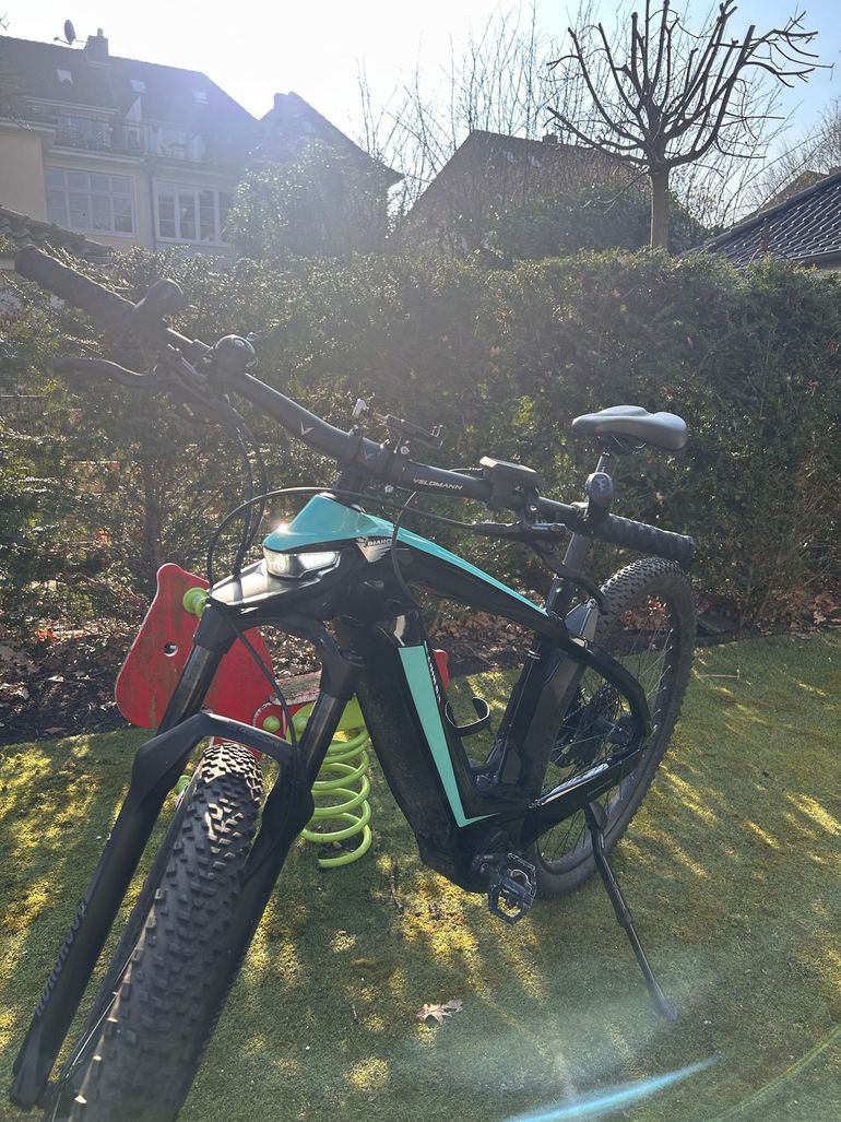 Used Bianchi E-omnia SRAM SX Eagle 2022 Mountainbike, Blue — image 9 of 14