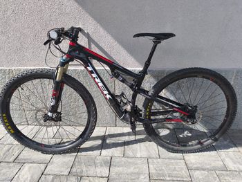 Used Trek Superfly FS 9.8 SL 2014 2014 Mountainbike, Red, 29 — image 2 of 4