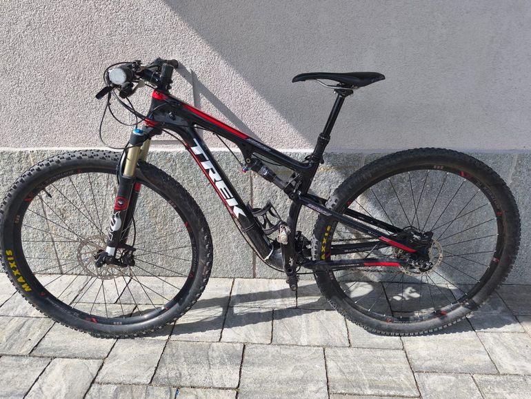 Used Trek Superfly FS 9.8 SL 2014 2014 Mountainbike, Red, 29 — image 2 of 4