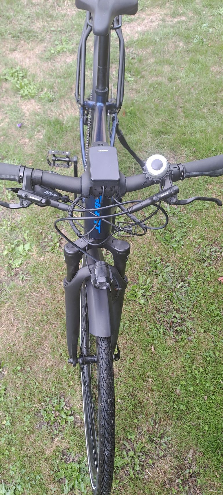 Used Giant Explore E + 2 GTS 2021 Road & Gravel, Blue — image 4 of 6