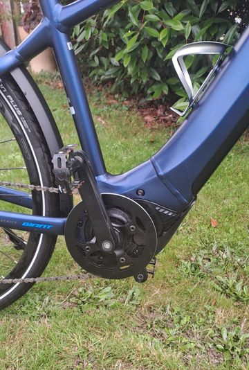Used Giant Explore E + 2 GTS 2021 Road & Gravel, Blue — image 6 of 6
