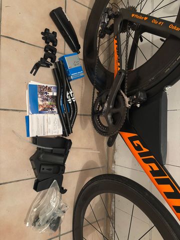 Giant Trinity Advanced Pro 1 2017 2017 Road & Gravel de segunda mano, Naranja — imagen 3 de 6