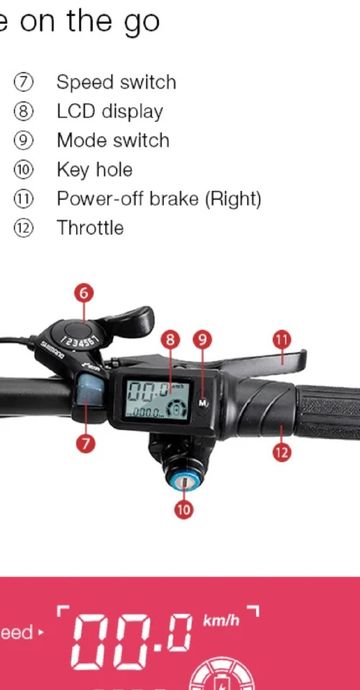 Faraday Laotie Ebike 2024 Mountainbike usato, Nero — immagine 4 di 4