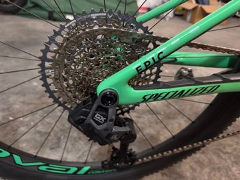 Used Specialized Epic SRAM GX Eagle AXS (T-Type) 2025 Mountainbike, Green — image 3 of 7