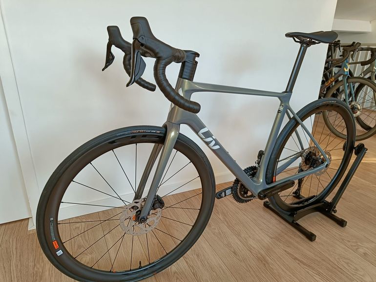 Used Liv Langma Advanced Pro 1 2025 2025 Road & Gravel, Light Gray — image 5 of 17