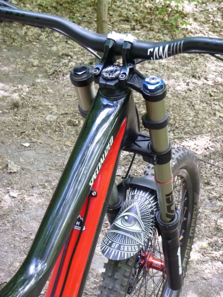 Gebrauchtes Specialized S-Works Demo 8 2014 2014 Mountainbike, Rot, 26 — Bild 8 von 9