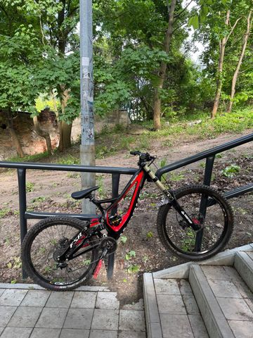 Gebrauchtes Specialized S-Works Demo 8 2014 2014 Mountainbike, Rot, 26 — Bild 1 von 9