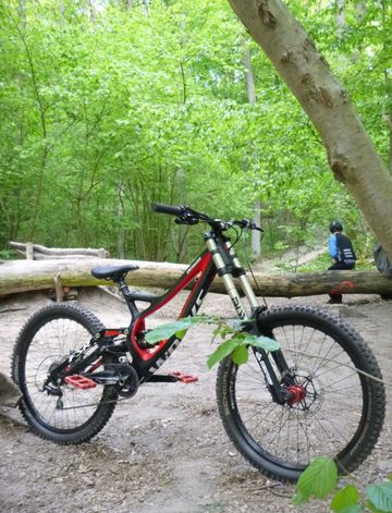 Gebrauchtes Specialized S-Works Demo 8 2014 2014 Mountainbike, Rot, 26 — Bild 5 von 9