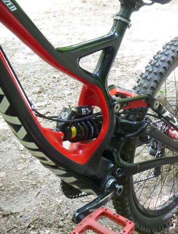 Gebrauchtes Specialized S-Works Demo 8 2014 2014 Mountainbike, Rot, 26 — Bild 9 von 9
