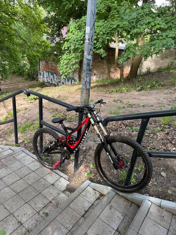 Gebrauchtes Specialized S-Works Demo 8 2014 2014 Mountainbike, Rot, 26 — Bild 2 von 9