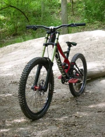 Gebrauchtes Specialized S-Works Demo 8 2014 2014 Mountainbike, Rot, 26 — Bild 4 von 9