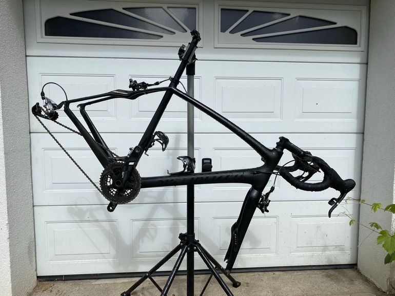 Used Specialized Roubaix SL4 Pro Race 2014 Frameset 2014 Road & Gravel, Black — image 1 of 4