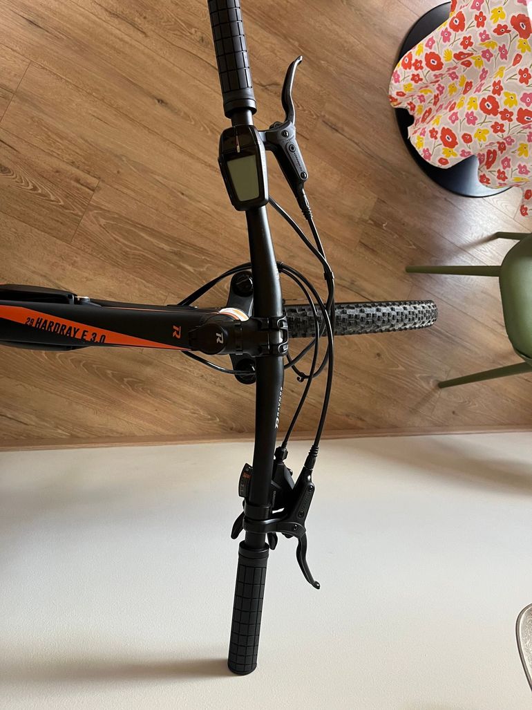 Used Raymon HardRay E-Nine 3.0 2021 Mountainbike, Black — image 10 of 12