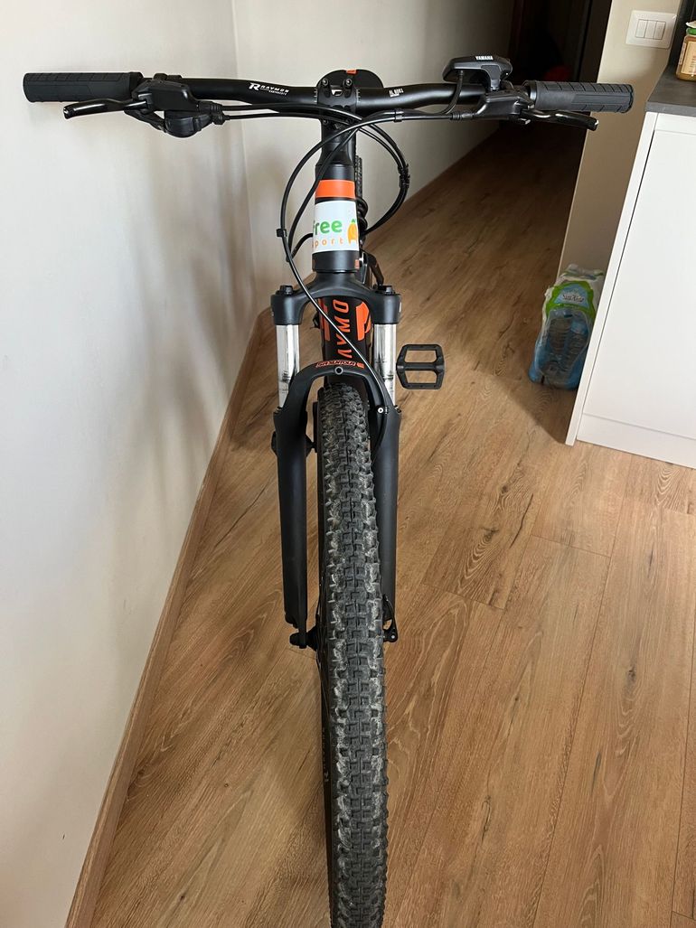 Used Raymon HardRay E-Nine 3.0 2021 Mountainbike, Black — image 8 of 12