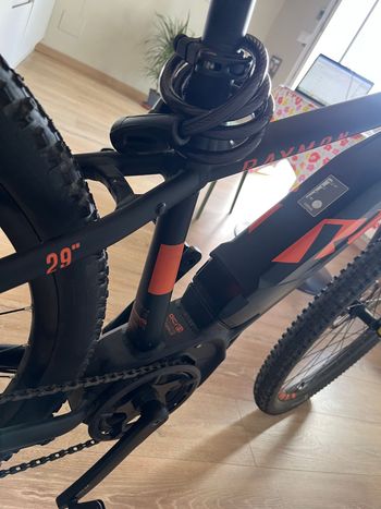 Used Raymon HardRay E-Nine 3.0 2021 Mountainbike, Black — image 5 of 12