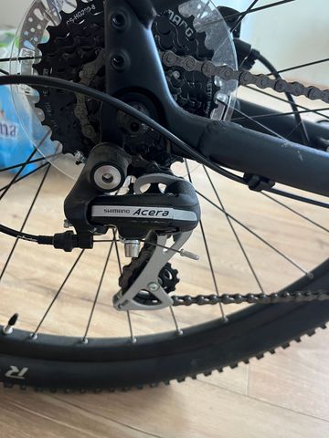 Used Raymon HardRay E-Nine 3.0 2021 Mountainbike, Black — image 6 of 12