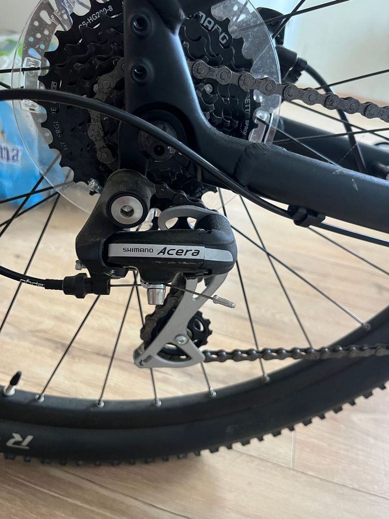 Used Raymon HardRay E-Nine 3.0 2021 Mountainbike, Black — image 6 of 12