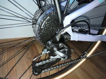 Used Rock Machine Crossride INT E400 B Lady Touring 2023 Road & Gravel, Blue — image 12 of 18