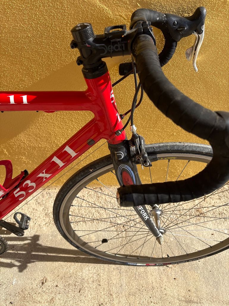 Used Dedacciai 53 X 11 2016 Road & Gravel, Red — image 5 of 7