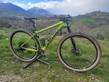 Used Cannondale F-si SRAM X01 Eagle 2018 Mountainbike, Green — image 2 of 3