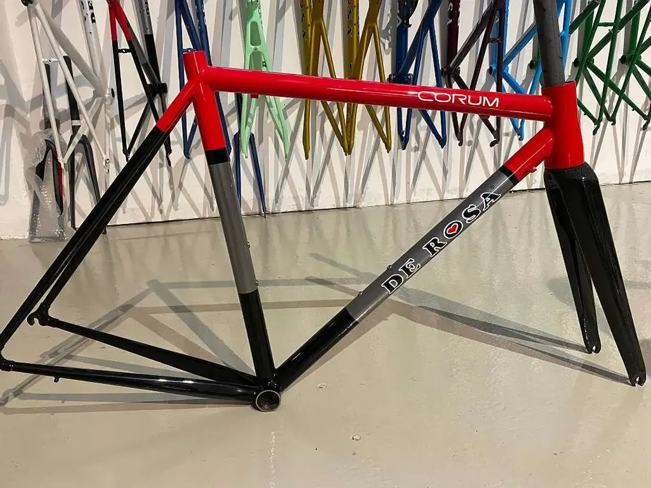 De Rosa Rosa Corum Rahmenset used in 53 cm buycycle USA