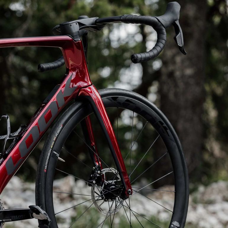 Used Look 795 Blade Rival eTap AXS 2024 2024 Road & Gravel, Red — image 3 of 4