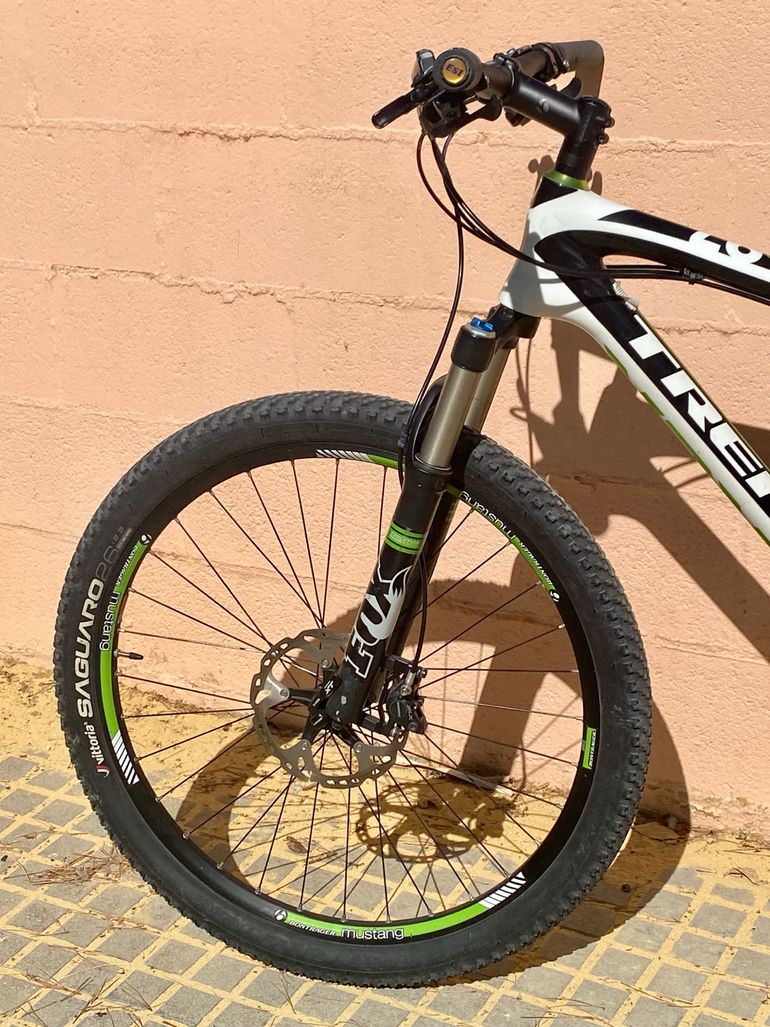 Trek Elite Shimano Deore XT Di2 2015 Mountainbike de segunda mano, Blanco — imagen 4 de 14