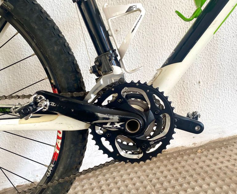 Trek Elite Shimano Deore XT Di2 2015 Mountainbike de segunda mano, Blanco — imagen 3 de 14
