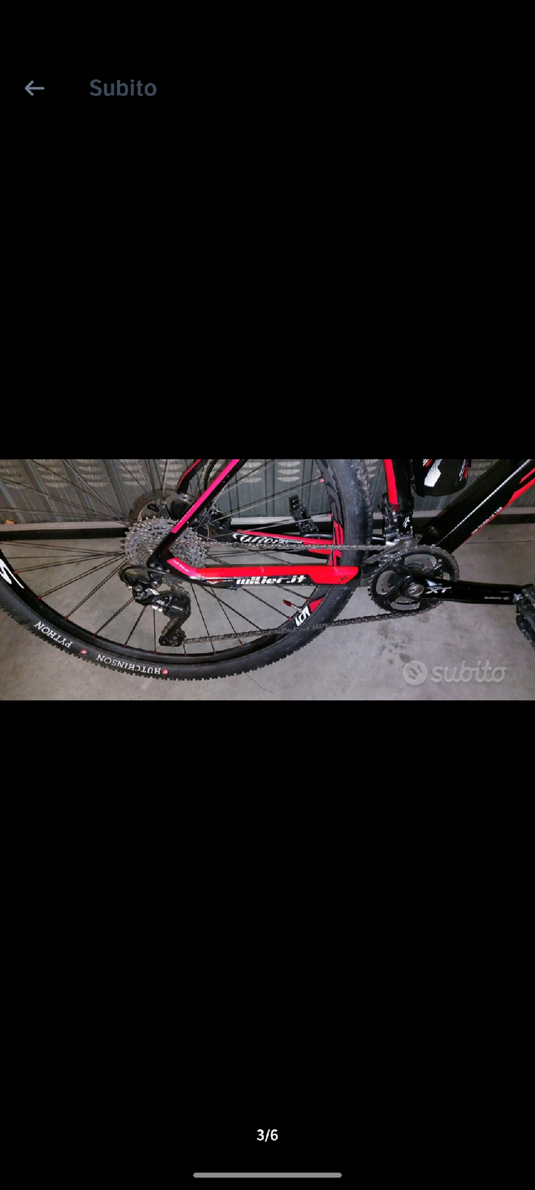 Used Wilier 2019 Mountainbike, Red — image 4 of 4