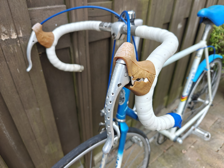 Used Vintage Gazelle Ventoux 1990 Road & Gravel, Blue — image 8 of 10