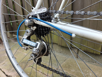 Used Vintage Gazelle Ventoux 1990 Road & Gravel, Blue — image 10 of 10