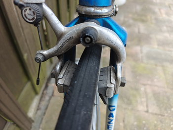 Used Vintage Gazelle Ventoux 1990 Road & Gravel, Blue — image 5 of 10