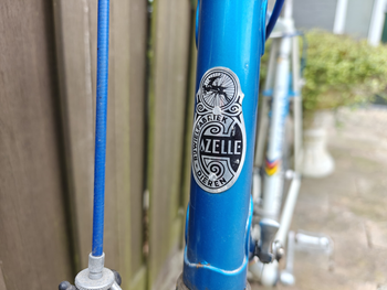 Used Vintage Gazelle Ventoux 1990 Road & Gravel, Blue — image 6 of 10
