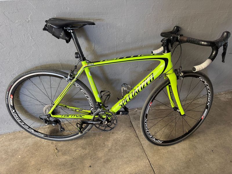 Used Specialized Tarmac Comp Mid-Compact 2012 2012 Road & Gravel, Green — image 1 of 7