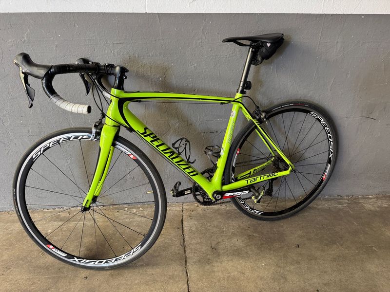 Used Specialized Tarmac Comp Mid-Compact 2012 2012 Road & Gravel, Green — image 2 of 7