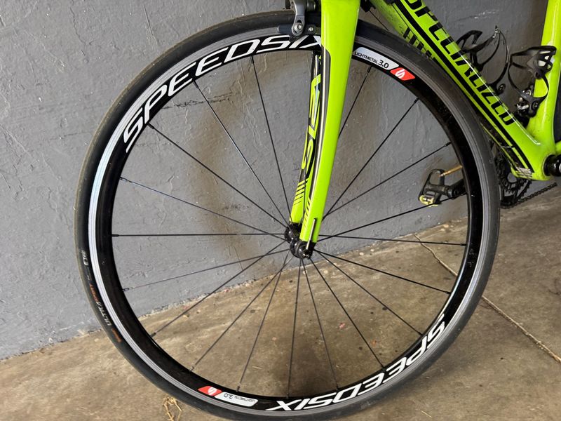 Used Specialized Tarmac Comp Mid-Compact 2012 2012 Road & Gravel, Green — image 7 of 7