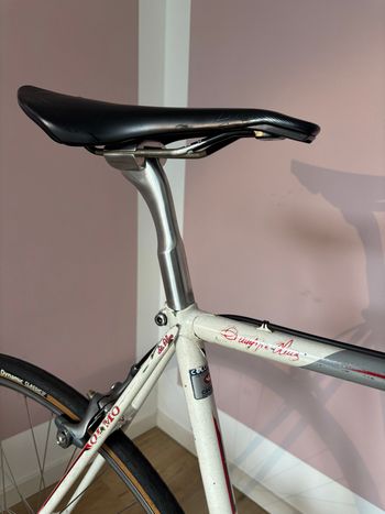 Olmo San Remo 1990 Road & Gravel usato, Bianco — immagine 4 di 11