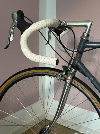 Olmo San Remo 1990 Road & Gravel usato, Bianco — immagine 3 di 11