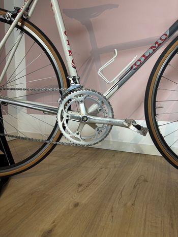 Olmo San Remo 1990 Road & Gravel usato, Bianco — immagine 8 di 11