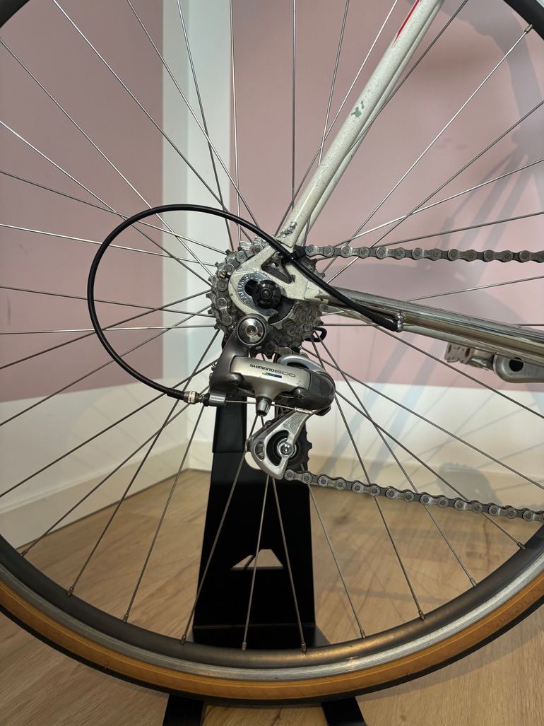 Olmo San Remo 1990 Road & Gravel usato, Bianco — immagine 7 di 11